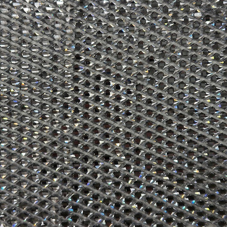 Rhinestone Fishnet Fabric Diamond Gem