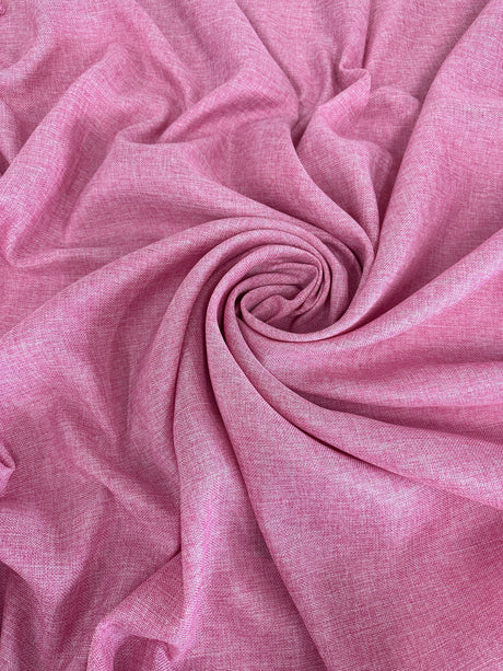 Baby Pink Faux Linen
