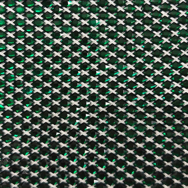 Rhinestone Fishnet Fabric Diamond Gem