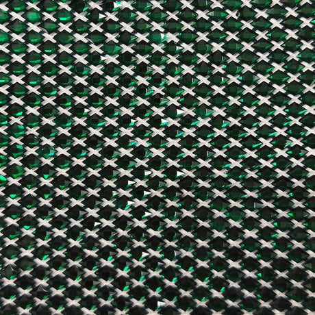 Rhinestone Fishnet Fabric Diamond Gem