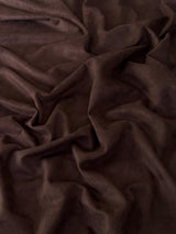 Stretch Techno Suede Brown Chocolate