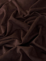 Stretch Techno Suede Brown Chocolate