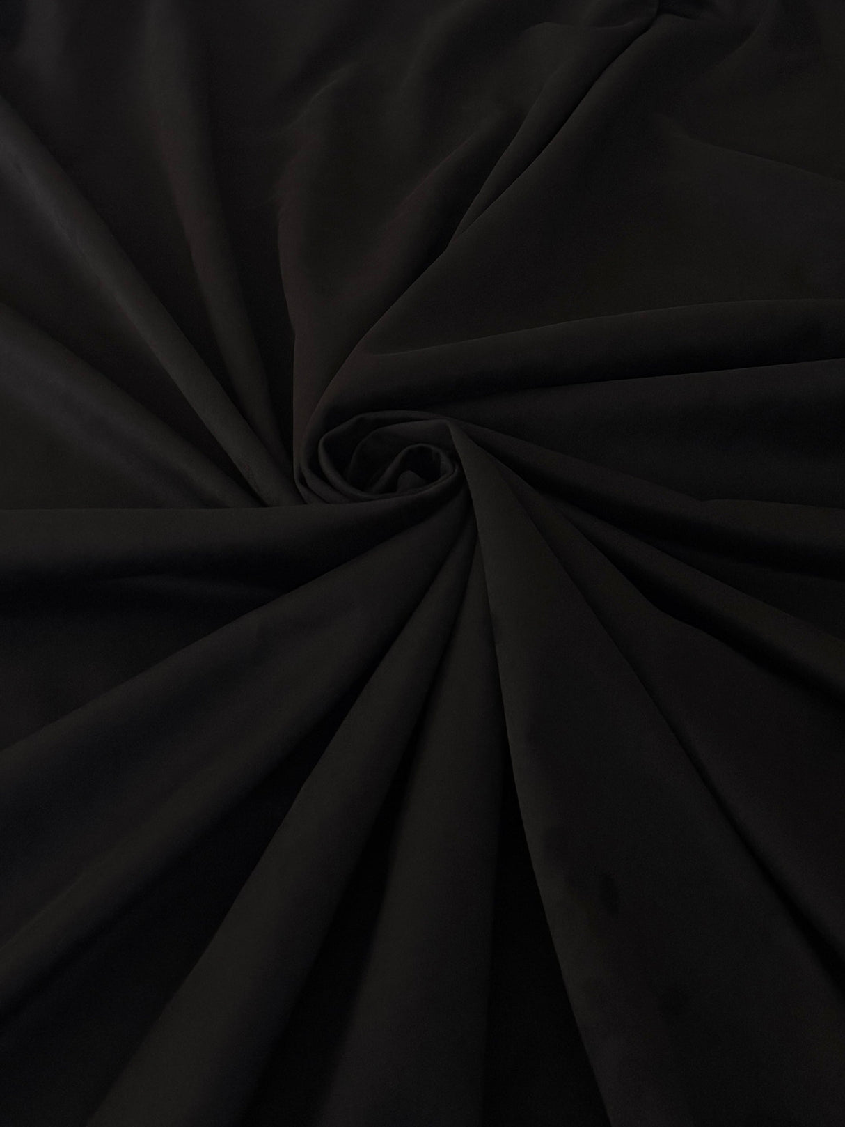Black Stretch Techno Suede