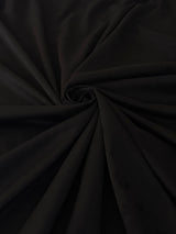 Black Stretch Techno Suede