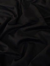 Black Stretch Techno Suede