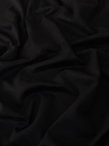 Black Stretch Techno Suede