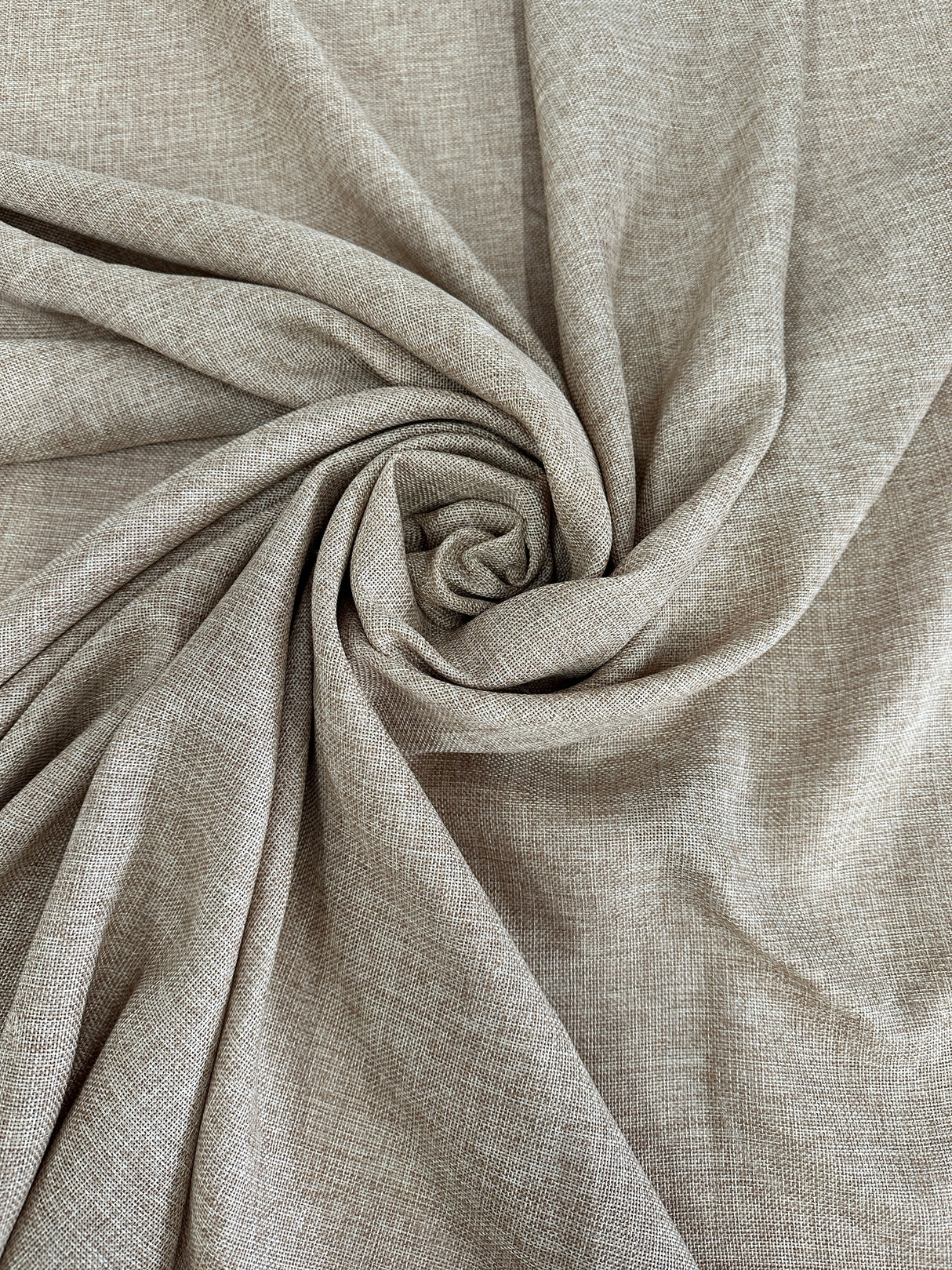 Faux Linen Sand
