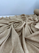 Faux Linen Sand