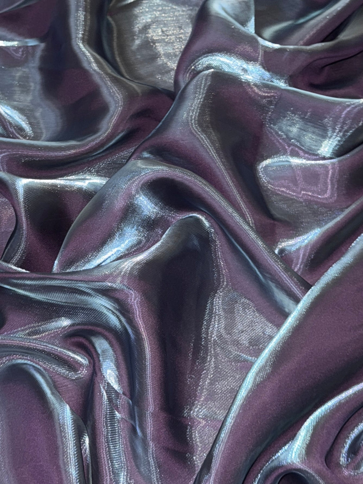 Liquid Shimmery Chiffon Plum