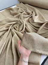 Faux Linen Sand