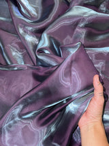 Liquid Shimmery Chiffon Plum