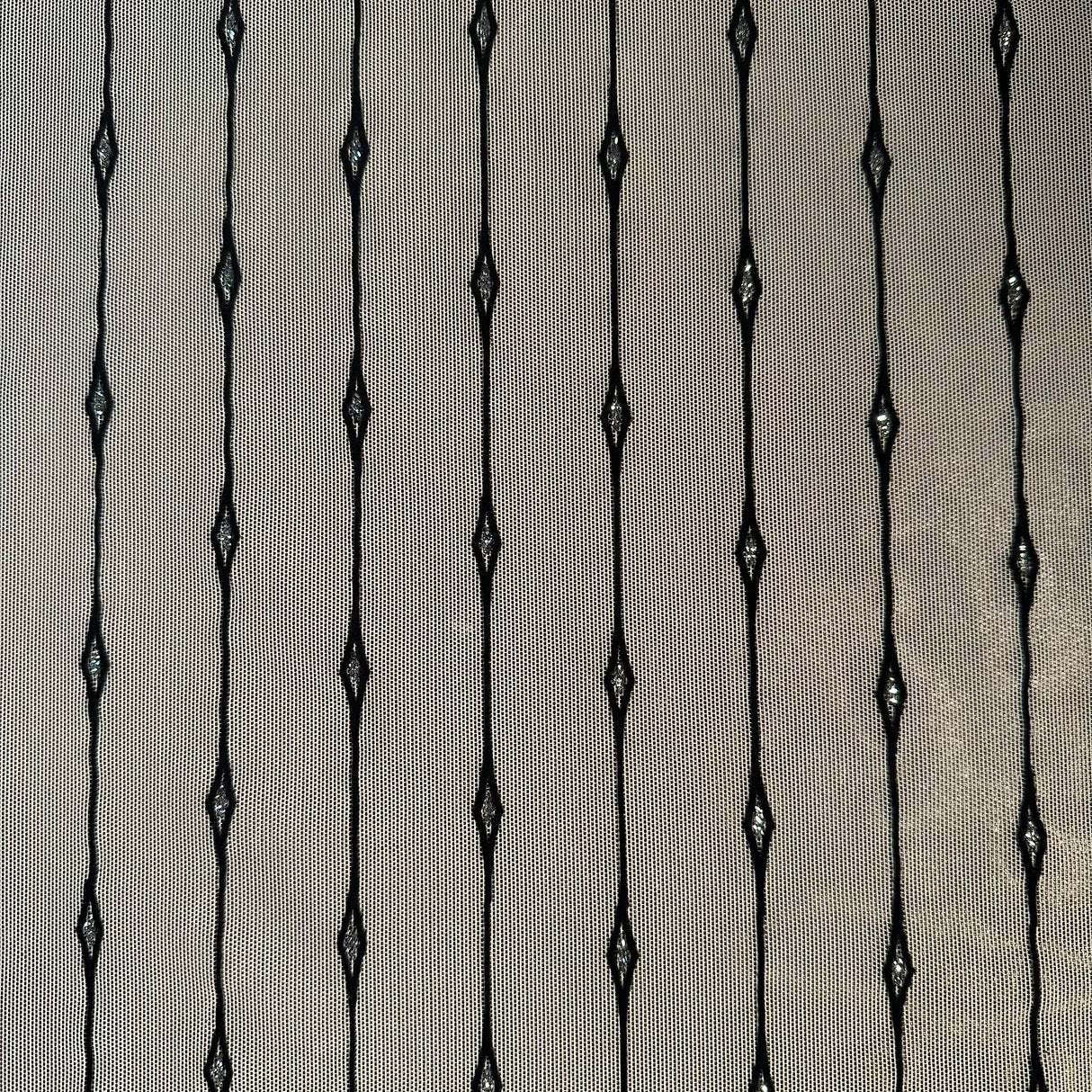 Nylon Spandex Mesh Fabric 4-Way Stretch Glitter