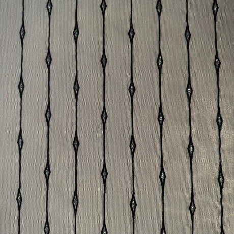 Nylon Spandex Mesh Fabric 4-Way Stretch Glitter