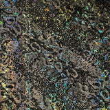 Hologram Snake 4-Way Stretch Nylon Spandex Fabric 60"
