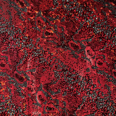 Hologram Snake 4-Way Stretch Nylon Spandex Fabric 60"