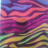 Foil Spandex Fabric 4-Way Stretch Fantastic Fever