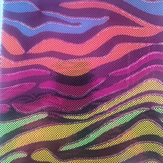 Foil Spandex Fabric 4-Way Stretch Fantastic Fever