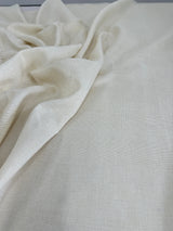Ivory Faux Linen