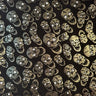 Nylon Spandex Skull Double Foil Stretch Fabric