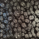 Nylon Spandex Skull Double Foil Stretch Fabric