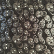 Nylon Spandex Skull Double Foil Stretch Fabric