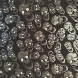 Nylon Spandex Skull Double Foil Stretch Fabric