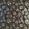 Nylon Spandex Skull Double Foil Stretch Fabric