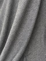 Rhinestone Beaded Knit Gray