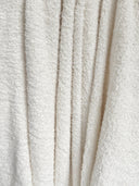 White Terry Cloth Knit