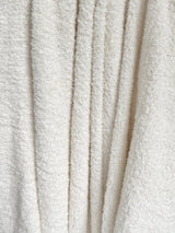 White Terry Cloth Knit