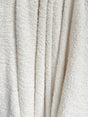 White Terry Cloth Knit
