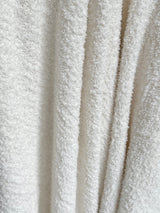 White Terry Cloth Knit