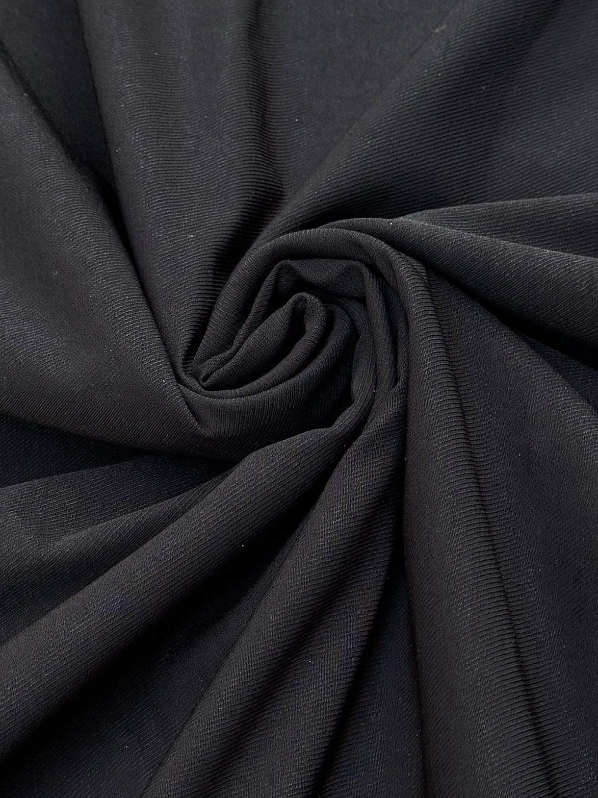 Stretch Twill Black Denim Look