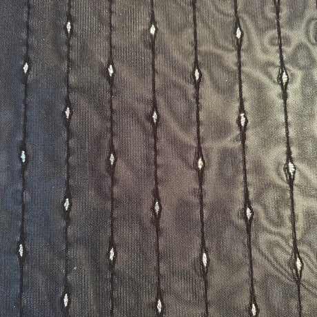 Nylon Spandex Mesh Fabric 4-Way Stretch Glitter