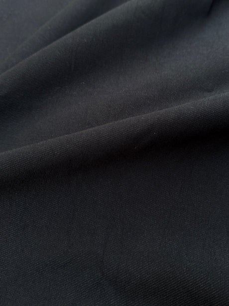 Stretch Twill Black Denim Look