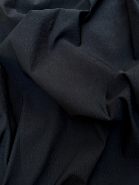Stretch Twill Black Denim Look