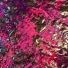 Poly Spandex Stretch Velvet Oil Slick Foil Fabric 60"