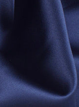 Navy Blue Polyester Satin