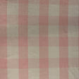 Polyester Spandex Gingham Plaid Fabric Baby Pink 60"