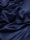 Navy Blue Polyester Satin