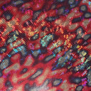 Holographic Lava 4-Way Stretch Spandex Fabric