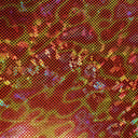 Holographic Lava 4-Way Stretch Spandex Fabric
