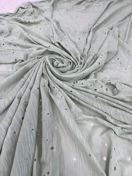 Cotton Rayon Jersey Sage Green