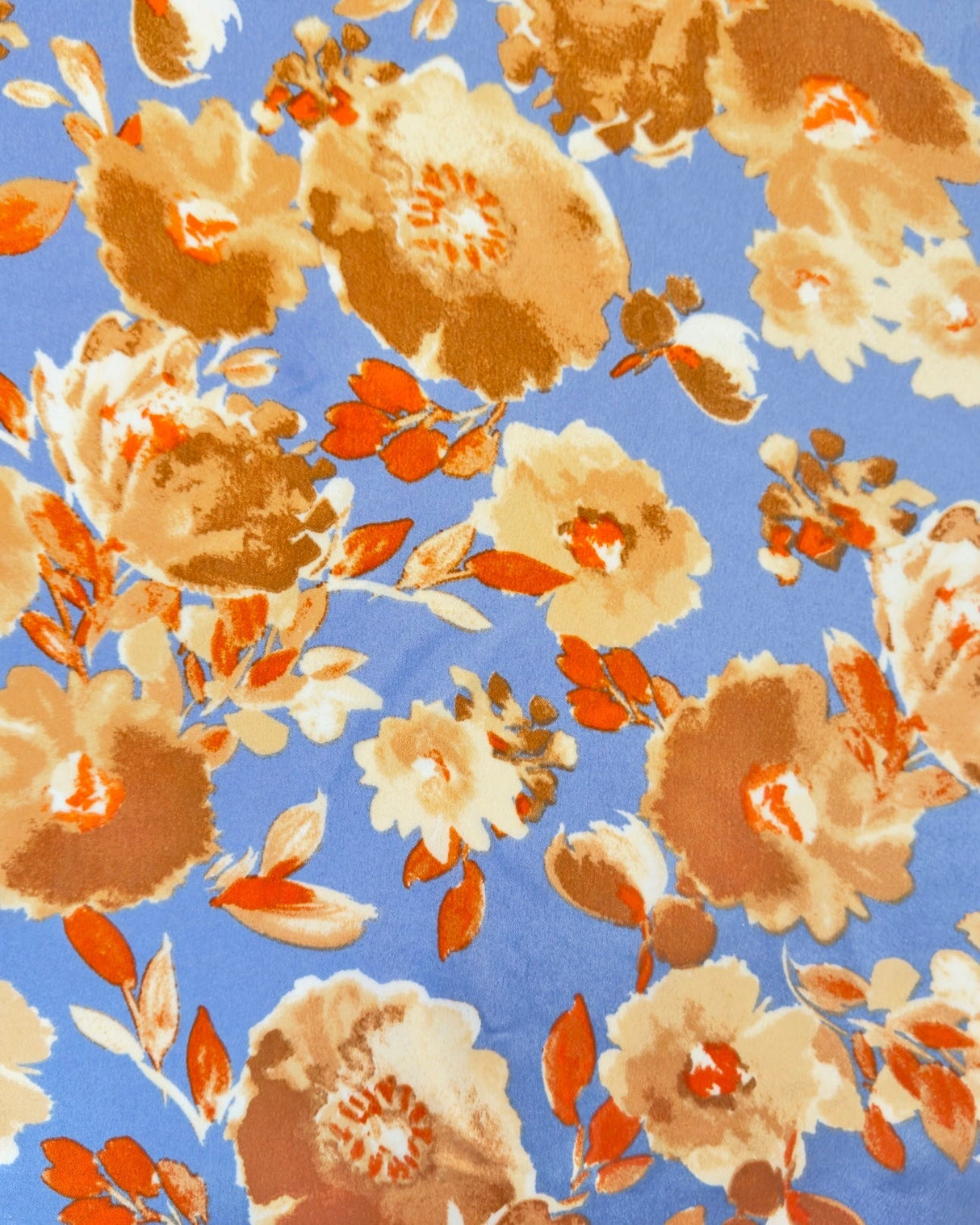Printed Stretch Satin