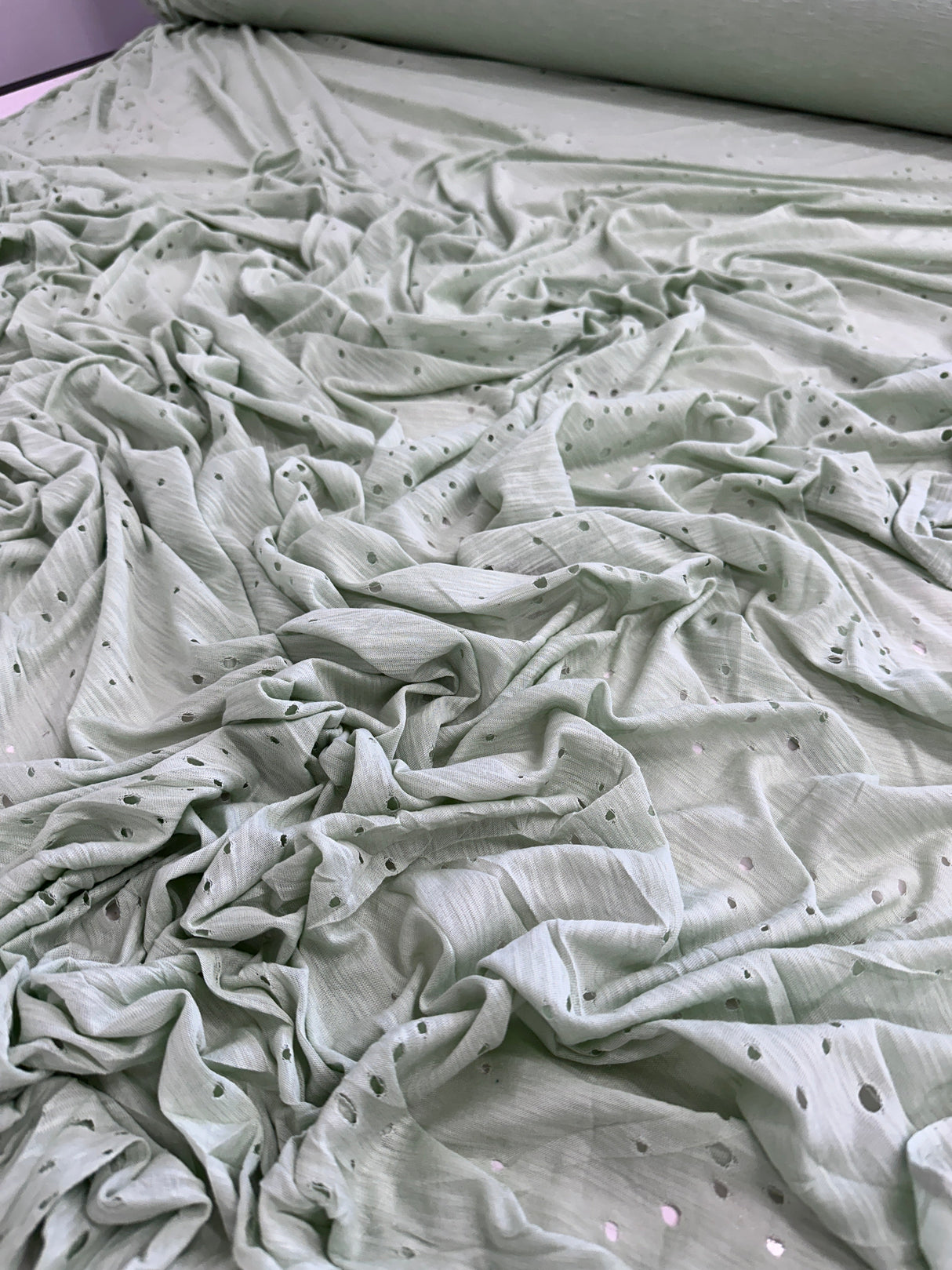 Cotton Rayon Jersey Sage Green