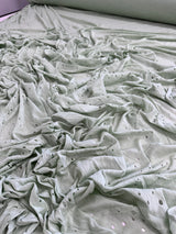 Cotton Rayon Jersey Sage Green