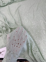 Cotton Rayon Jersey Sage Green