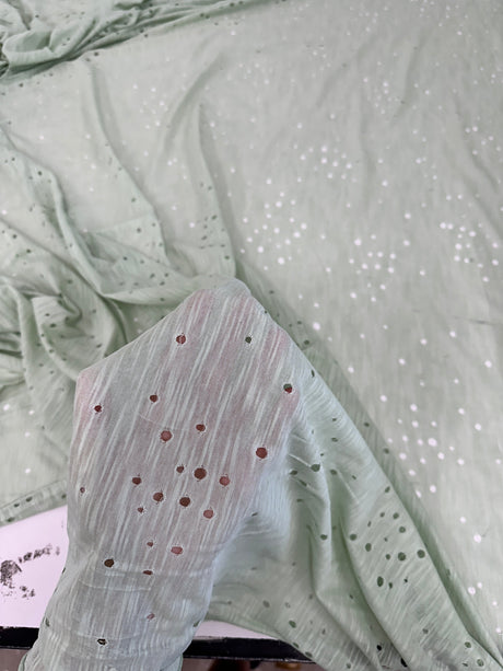 Cotton Rayon Jersey Sage Green