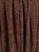 Brown Terry Cloth Knit