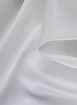 White Polyester Satin